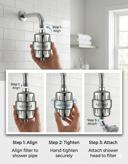 Hydro7 Shower & Tap Water Filter